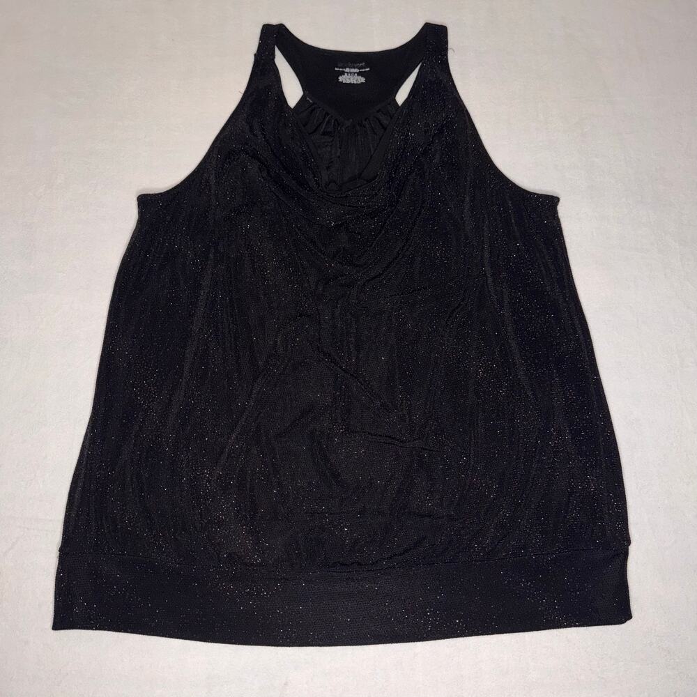 Sparkly Black Lane Bryant Blouse